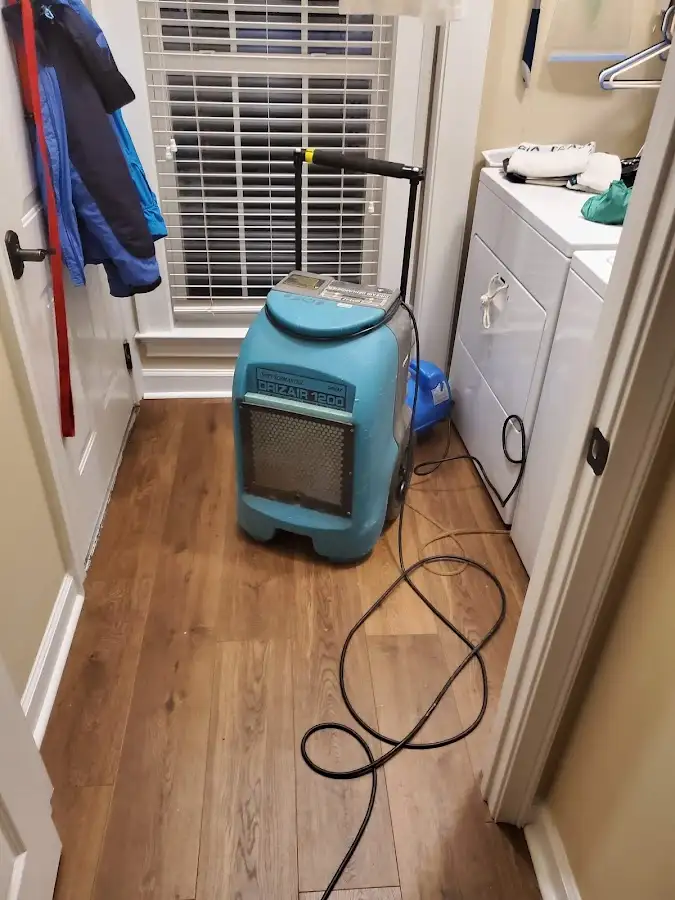 Commercial dehumidifier deployed for Flood Damage Cleanup in Odessa